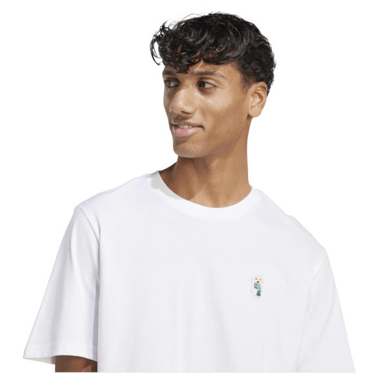 Adidas Ανδρική κοντομάνικη μπλούζα Dog Sock Patch Graphic Tee
